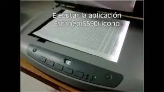Instalacion controlador y software scanner hp5590