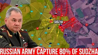 Russian army Capture 80% of Sudzha - Heavy Fighting in Town Centre. 1000 AFU soldiers surrendered!
