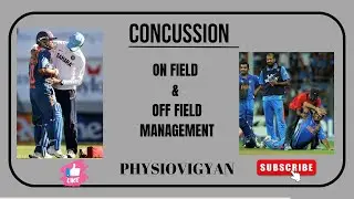 Concussion ll Concussion Physiotherapy ll On field and Off field sports Physiotherapy Management