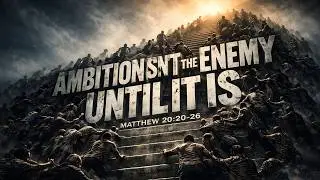 25th January 2026 | Sunday 6:30 PM | Pst Success | Ambition Isn't The Enemy - Until It Is