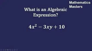 Algebraic Expressions 1 Introduction | Class 7 NCERT| Mathematics Masters