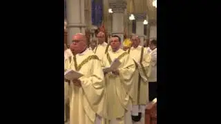 Archbishop Hebda Farewell Mass Processional