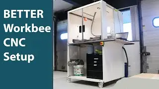 BETTER CNC router enclosure! Workbee Duet with spindle / vacuum control