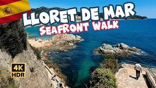 Secrets Of Lloret De Mar: Stunning Seafront In 4K