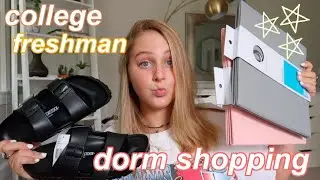 college dorm shopping vlog + haul!! 2019