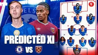 Cole Palmer STARTS, Rosenior Wants a STATEMENT Win! || Chelsea vs West Ham Predicted XI + Preview