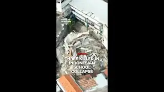 Three killed in Indonesian school collapse