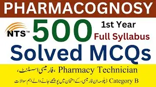 Pharmacognosy Full Book Mcqs || Pharmacognosy Mcqs For Gpat