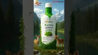 Nourish Karela Jamun Juice | Pure Ayurvedic Health Booster for Daily Wellness