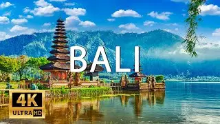FLYING OVER BALI 4K UHD - Relaxing Music Along With Beautiful Nature Videos - 4K UHD TV