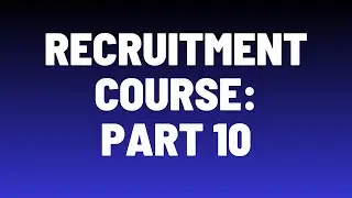 Recruitment Agency Course Part 10: How To Find A Niche