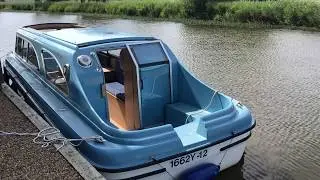 Electric day boat hire on the Norfolk Broads