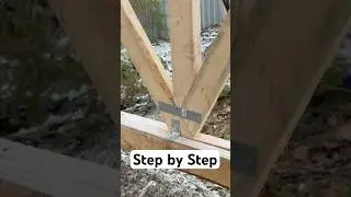 Wall Frames Coming Together | Firewood Shed Build