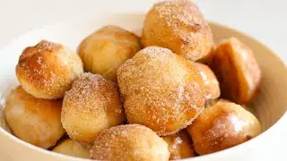 4 INGREDIENT DONUTS | No Frying or Yeast