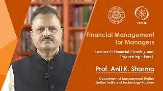 Lecture 6 – Financial Planning and Forecasting – Part 1