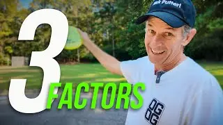 Top 3 factors to shape your shots | DISC GOLF TUTORIAL