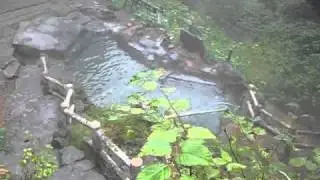 吹上温泉の湯 Fukiage no yu hot spring, the best rotenburo of Hokkaido, Japan