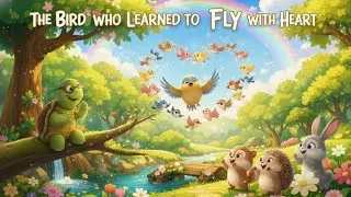 LoLo : The Little Bird Who Learned to Fly with Courage 🐦 | Heartwarming Animated Story for Kids