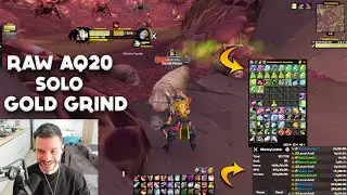 RAW Solo AQ20 for GOLD   Made 1500 Gold