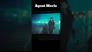Agent Movie on theater || Agent movie public reaction || #shorts #movie #actor