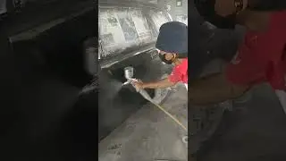Anti gores cat mobil Avanza warna hitam #automobile #bodyrepair #catmobil