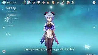 Genshin impact suomi kaikki MUN ganyu buildit