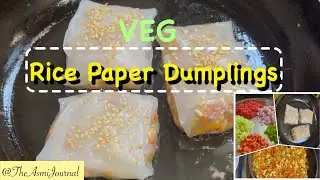 Easy Rice Paper veg dumplings recipe by 