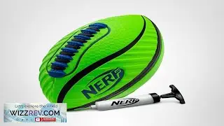 Nerf Spiral Grip Footballs Patented Spacelace for Ultimate Spirals Machine