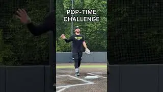 CATCHER POP-TIME CHALLENGE vs. D1 Commit Matt Conte