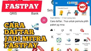 CARA DAFTAR MITRA FASTPAY UNTUK PEMULA #mitrapulsa