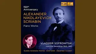 Piano Sonata No. 1, Op. 6: I. Allegro con fuoco (Live 1/5/1952)