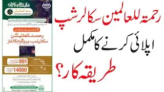 Good News Punjab Government Announces Rehmatul Lil Alameen Scholarship 2021