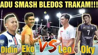 DIDIN BAE,EKO PERMANA, LEO SUKARDI, OKY SETIA ADU SMASH BLEDOS PEMANASAN !!