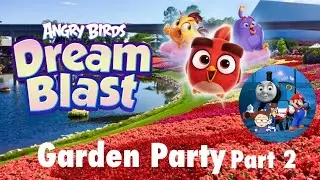 Angry Birds Dream Blast Garden Party Part 2 Gameplay 