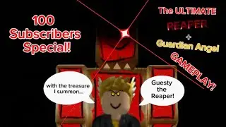 (100 SUBS SPECIAL) Roblox Slap battles | the ULTIMATE Reaper + Guardian Angel GAMEPLAY!
