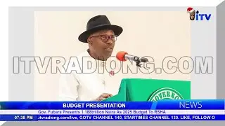 Budget Presentation: Gov. Fubara Presents 1.188trillion Naira As 2025 Budget To RSHA