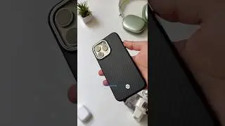 Распаковка чехла Spigen Enzo Aramid &mdash; лучший для iPhone 15