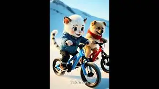 Snowkid & Friends Snow Bike Race ❄️🏍️