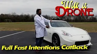 Будет ли он дронить?! Быстрые намерения. Выхлоп на Nismo 370z.