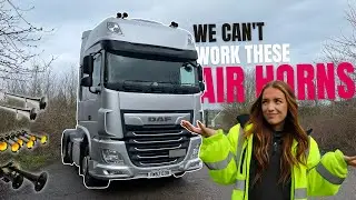 We Can't Work These AIR HORNS! | The Big Truck Giveaway Episode 2