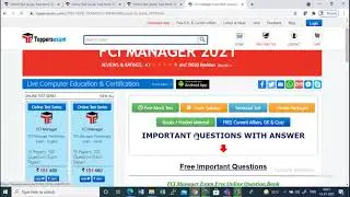 FCI Manager 2021 Free Mock Test Series, eBook, Printed Material, Important Question, Update Syllabus