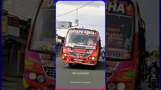 JAYAPRABHA😍Real Route Thala&hearts;️💥MASS ENTRY💥😎#bus #shortsfeed #shorts #brgarage