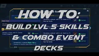Baseball Superstars 2020 -  Build Lvl 5 & Combo Event Decks ‐ HOW TO