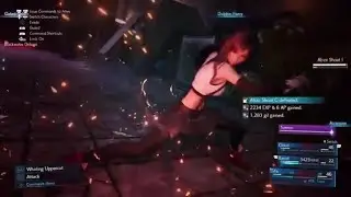 Final Fantasy VII Remake : Rare Triple Limit Break combo
