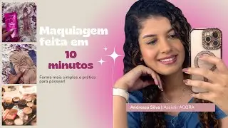 Me maquiei em 10 MINUTOS pra ir a um caf&eacute; colonial 🎂☕ | Anivers&aacute;rio do meu pai