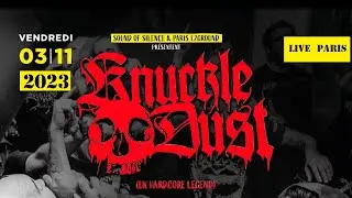 KNUCKLEDUST (Uk) Live Paris @ Le Klub 03 11 2023
