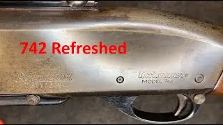 Remington 742 &mdash; разборка/сборка и воронение