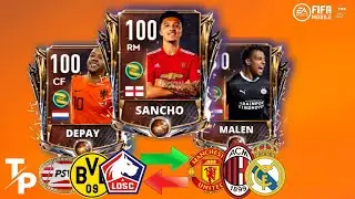 MASSIVE SQUADBUILDER OF THE BIGGEST TRANSFERS | TOP TRANSFERS | FIFA MOBILE 21