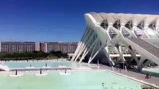 Cit&eacute; des Arts et des sciences Valence Espagne