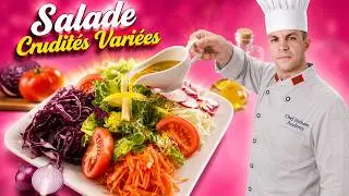 Salade Crudit&eacute;s vari&eacute;es